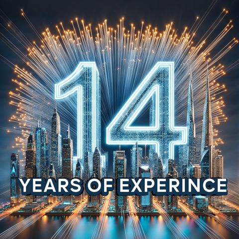 Council members celebrating 14 years