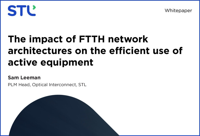 تأثير بنيات شبكة FTTH على الاستخدام الفعال للمعدات النشطة