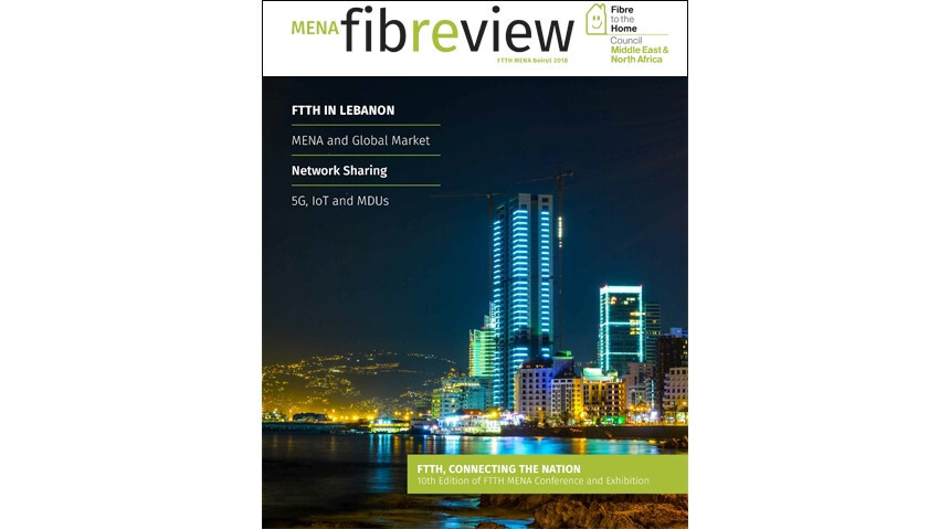 المجلة السنوية لمجلس FTTH لمنطقة الشرق الأوسط وشمال أفريقيا – إصدار 2018