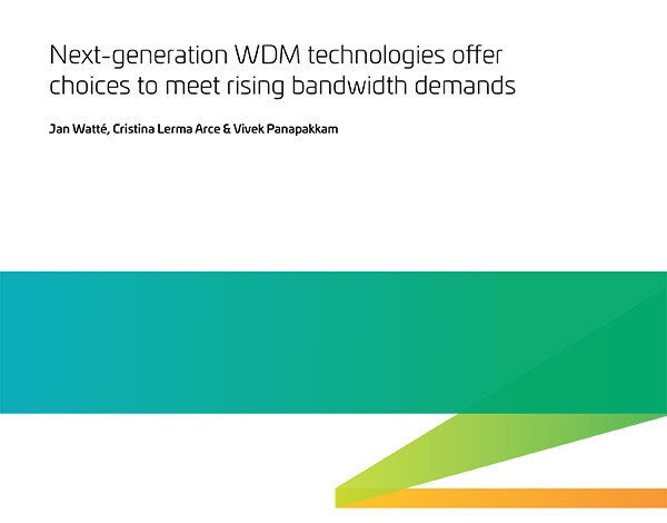 توفر تقنيات WDM من الجيل التالي خيارات لتلبية متطلبات النطاق الترددي المتزايدة من خلال CommScope