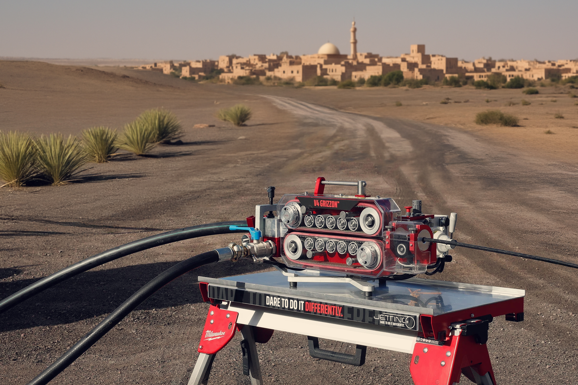 V4 GRIZZON Fiber Blowing Machine