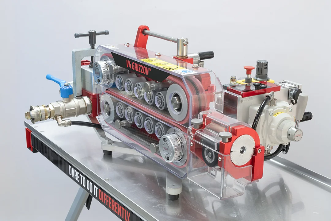 Gear module close-up